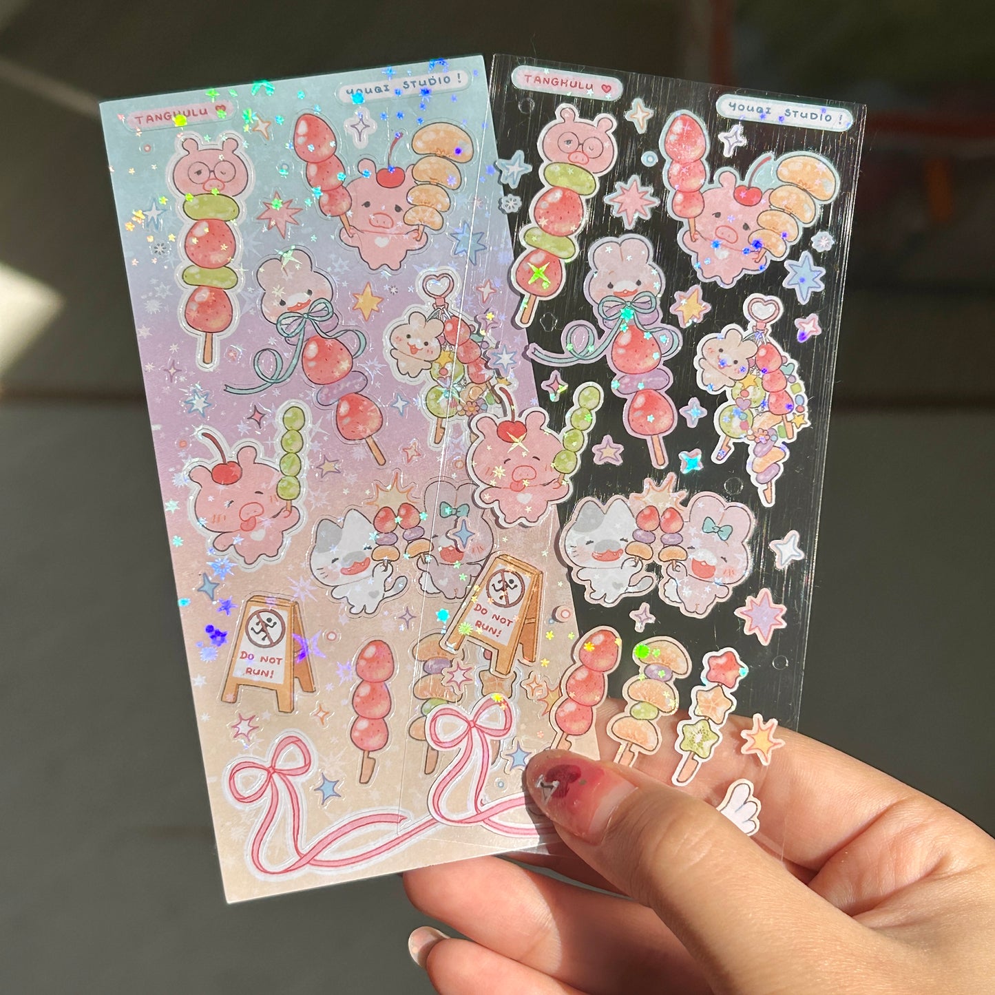 Sticker set(B) 4pcs