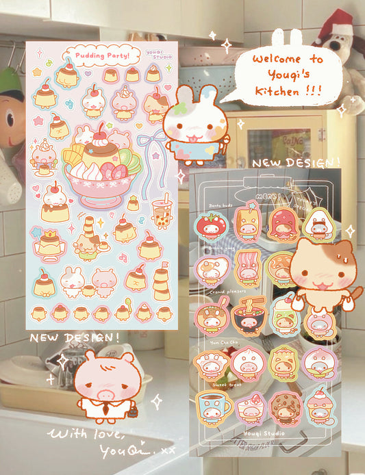 Pudding party & foodie hats
