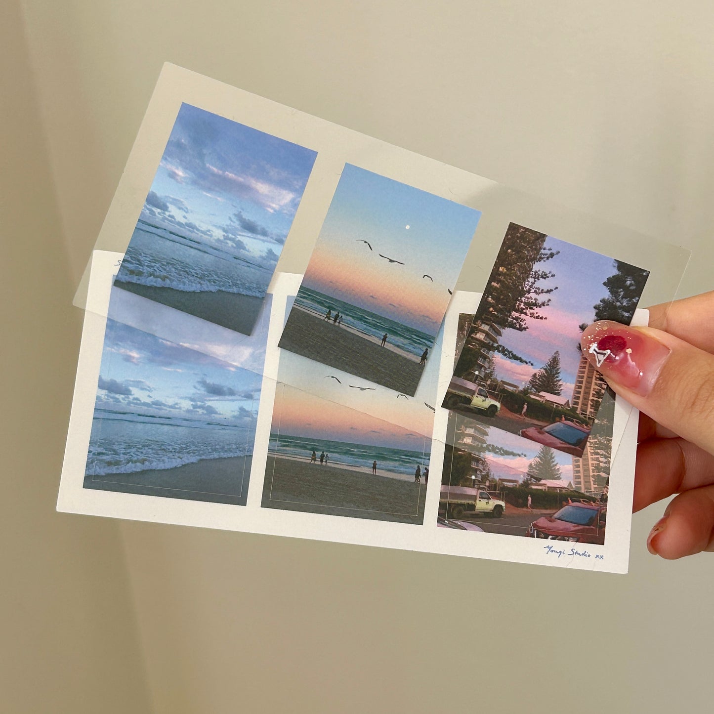 Teatime and seaside Mood stickers
