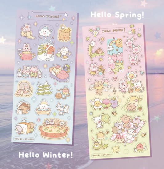 Hello Winter! Hello Spring!