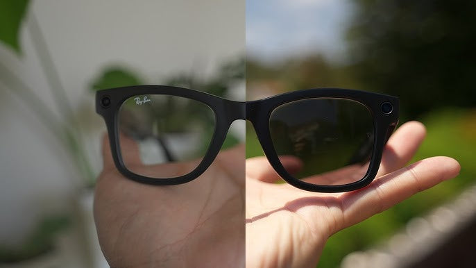Blue light to sunnies transition meta glasses (brand new)