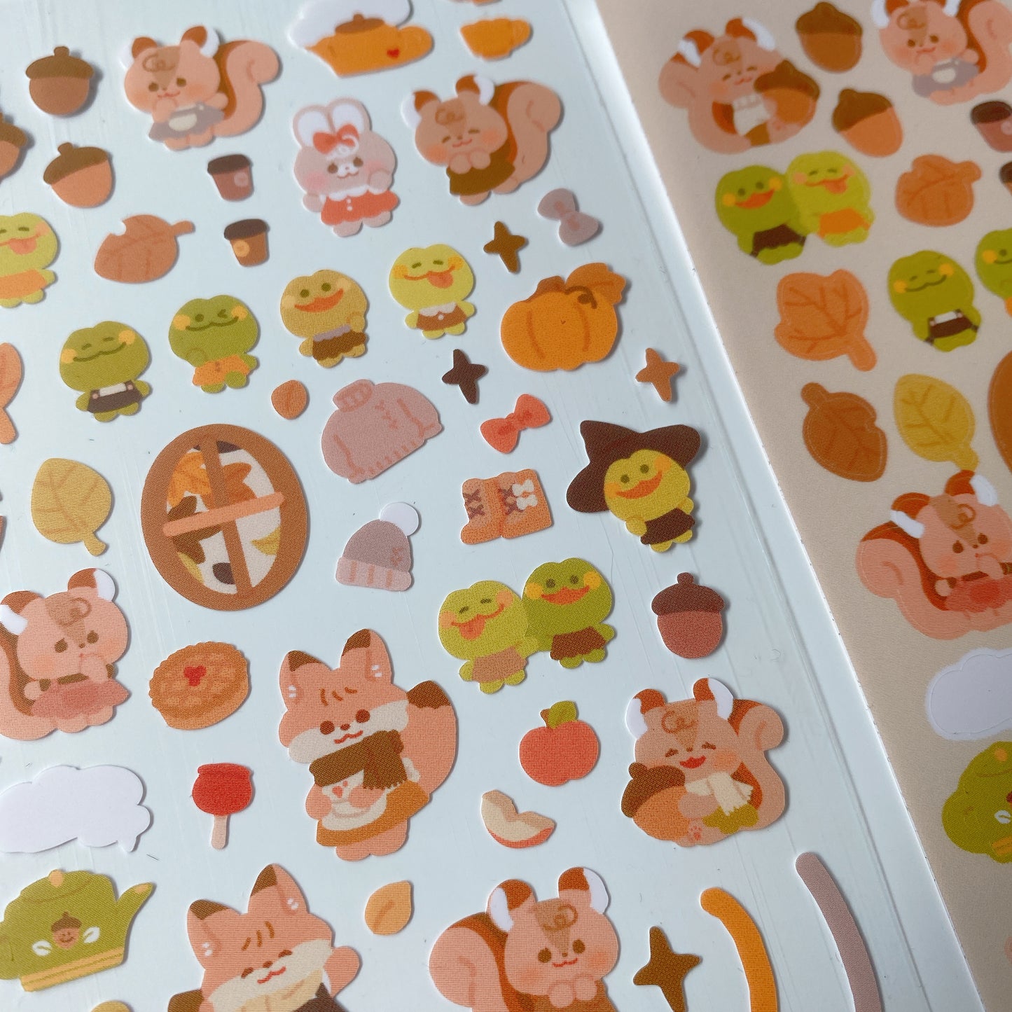 Matte Tiny autumn friends