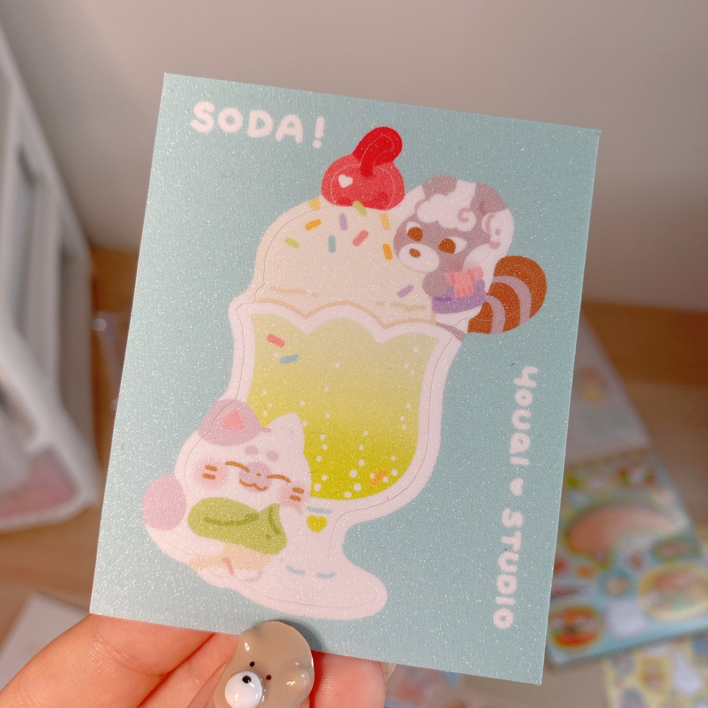 Melon Soda! Big sticker