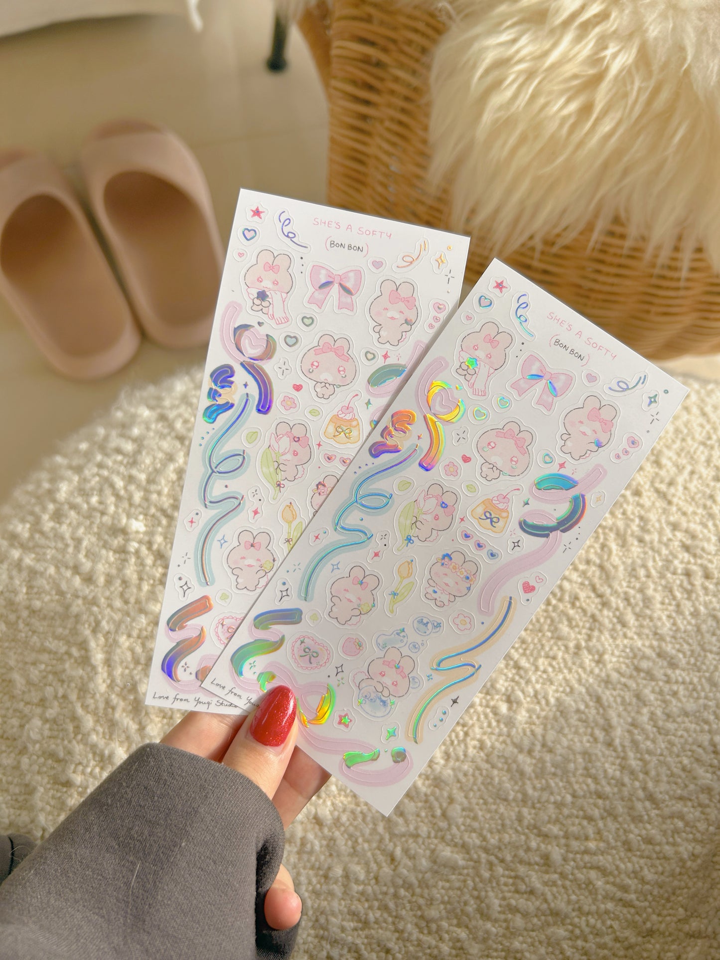 She’s a softy!🎀