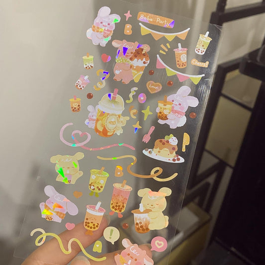 Boba Party Deco Stickers